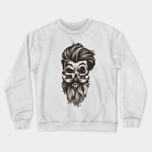 Skull Style Crewneck Sweatshirt